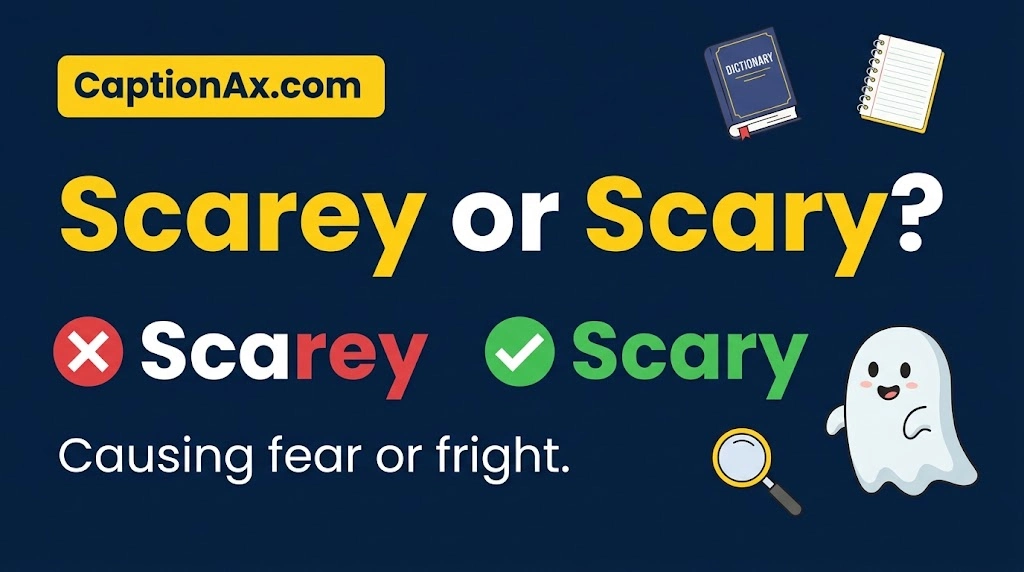 Scarey or Scary